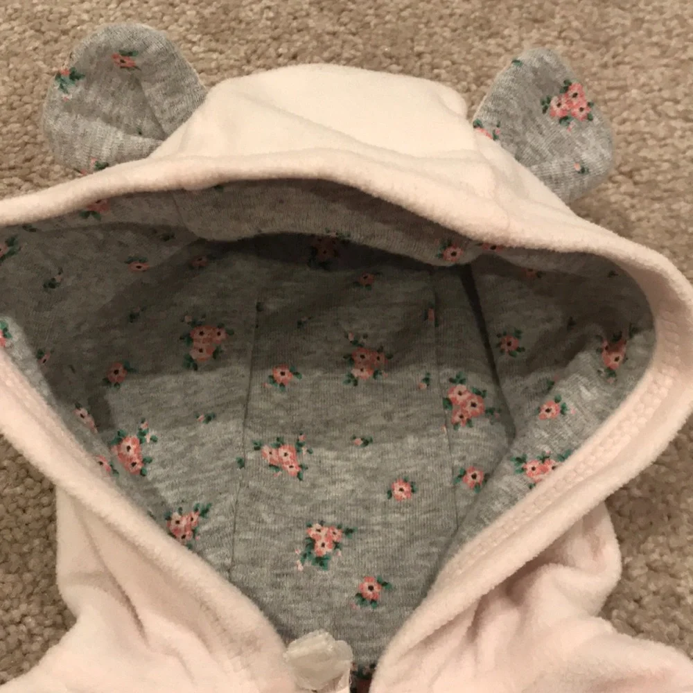 Carters Hooded Newborn Jumpsuit